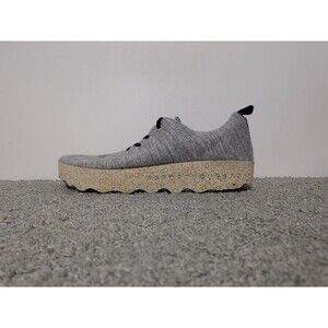 Asportuguesas Shoes Womens Size 10.5 Merino Wool Lace Up Trainers Gray